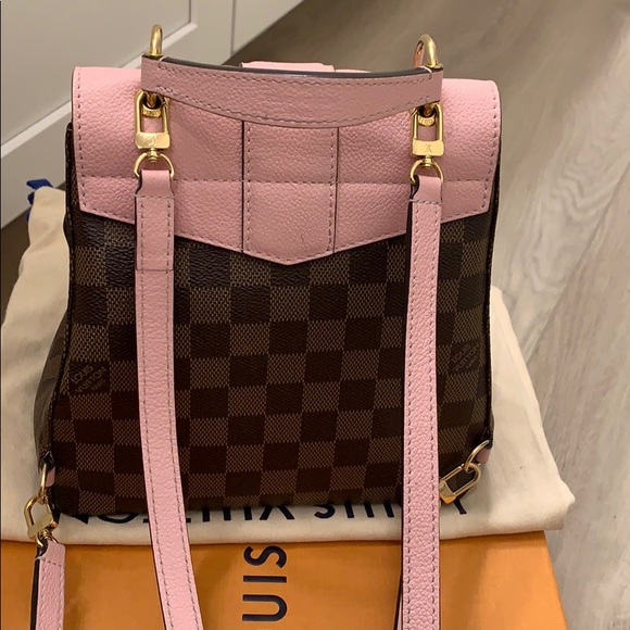 LOUIS VUITTON DAMIER  leather backpack - Picture 2 of 8